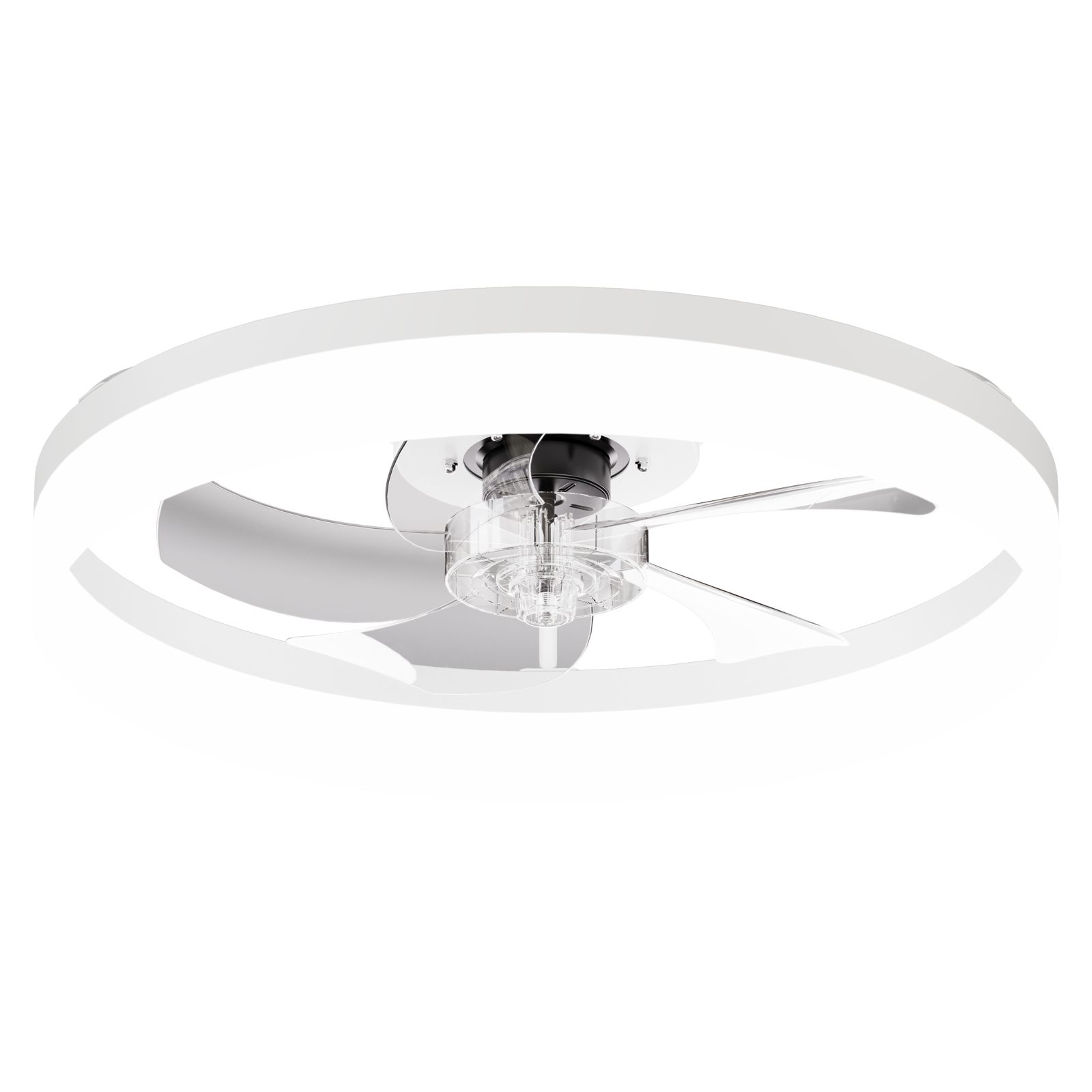 19.7'' LED Ceiling Fan Light with Remote & App Control