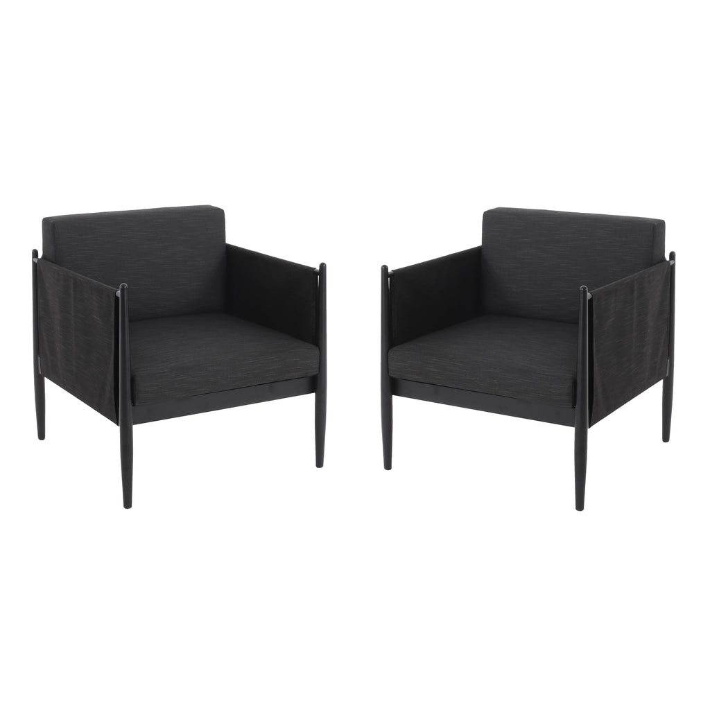 Dawson Outdoor Patio 2-Pc Club Chair Set