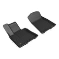 3D MAXpider 22-23 Genesis GV70 Kagu Floor Mat- Black R1 L1GS01111509