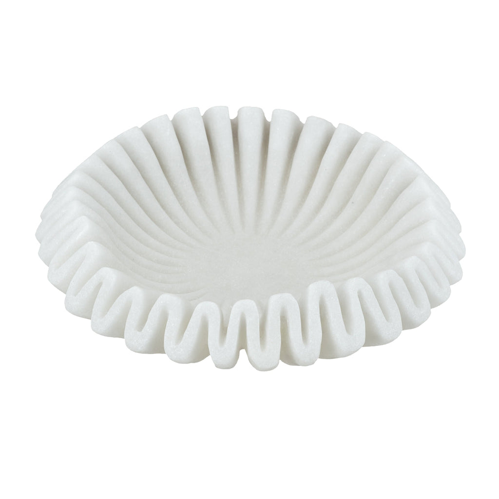 D9.5x2.5" Wavy Round Bowl