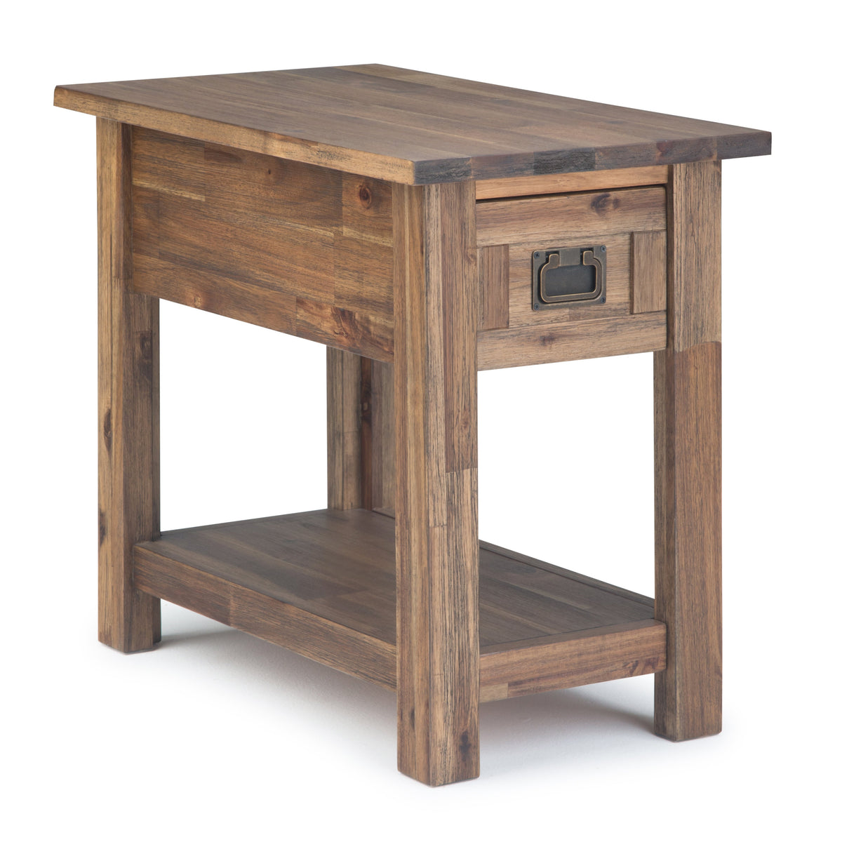 Monroe - Narrow Side Table - Rustic