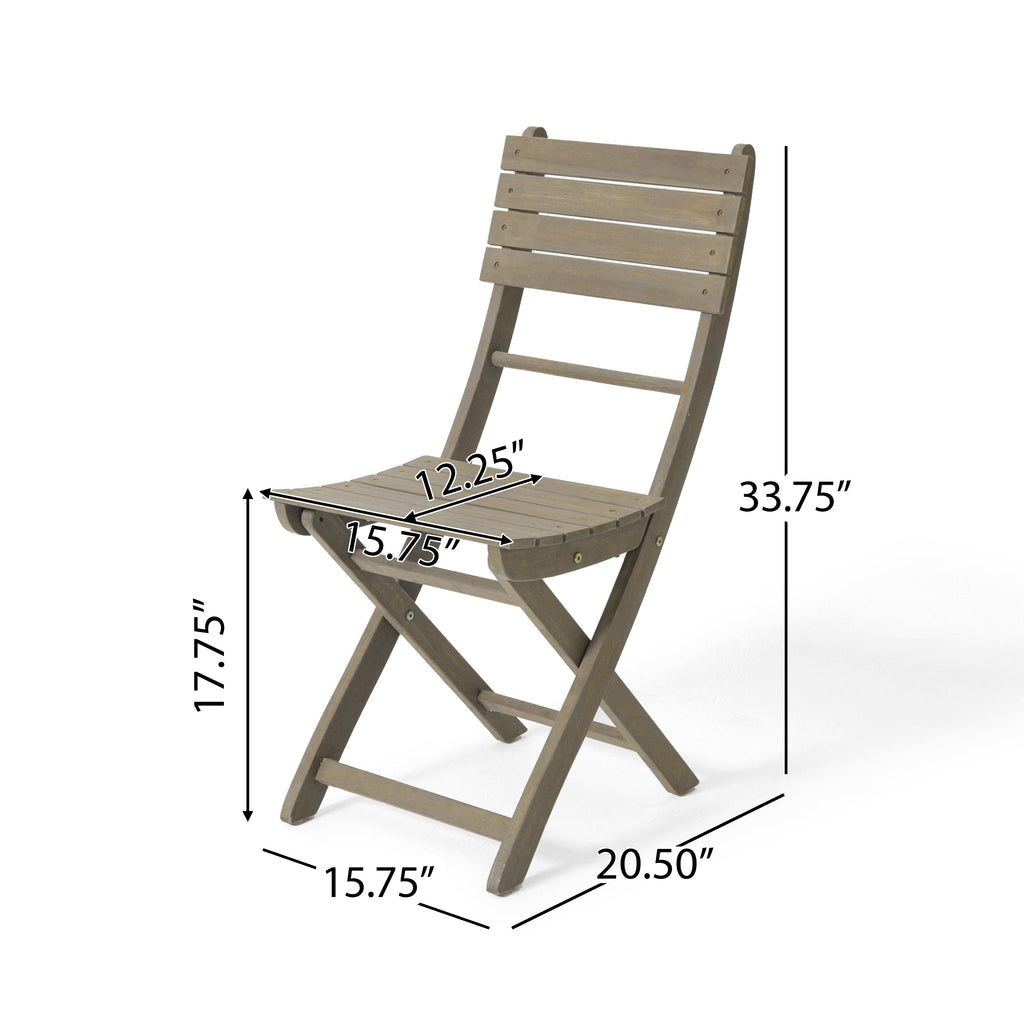 Positano 4 Piece Foldable Chair