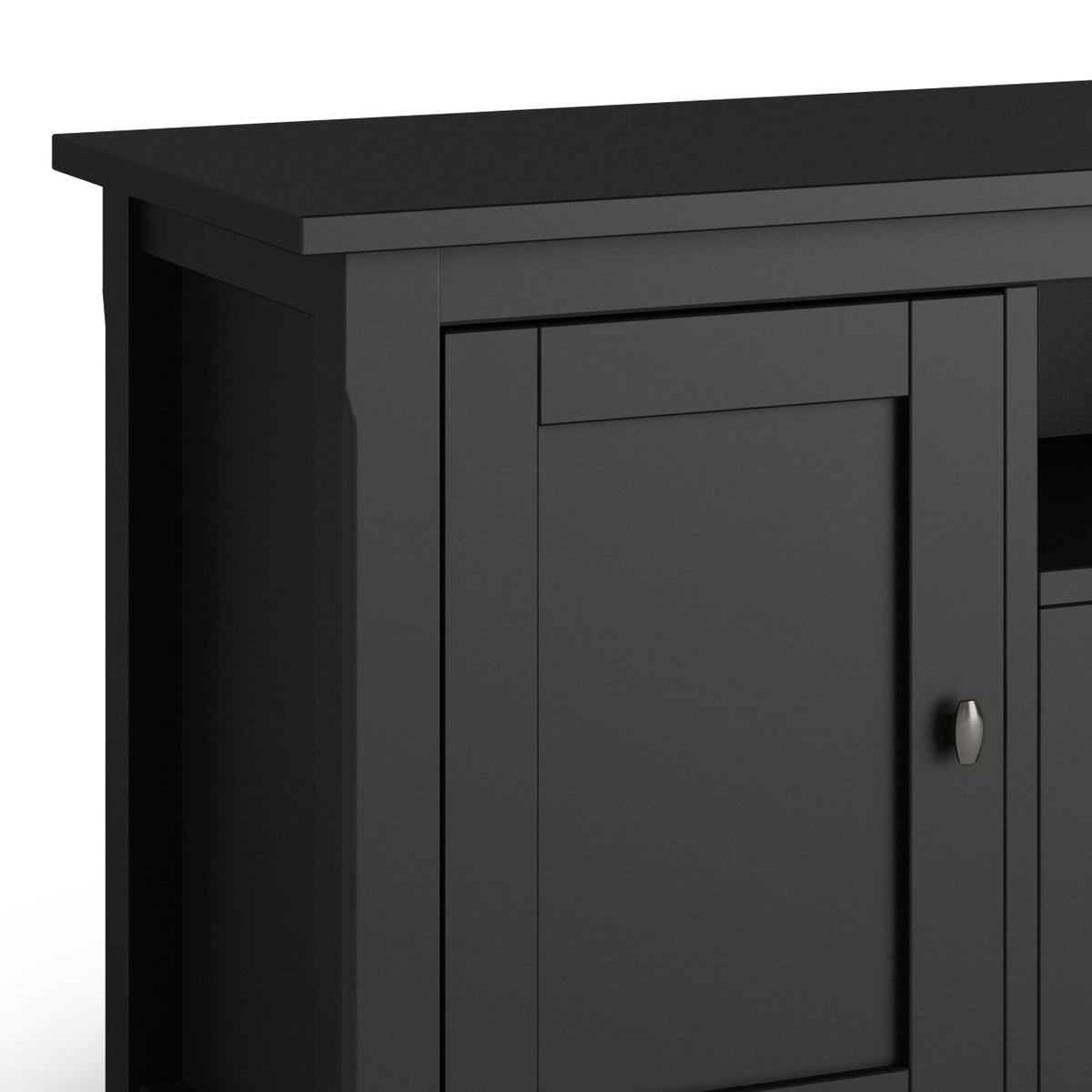 Warm Shaker 72 Inch Wide Solid Wood TV Stand