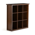 Artisan 9 Cube Bookcase and Storage Unit - Russet