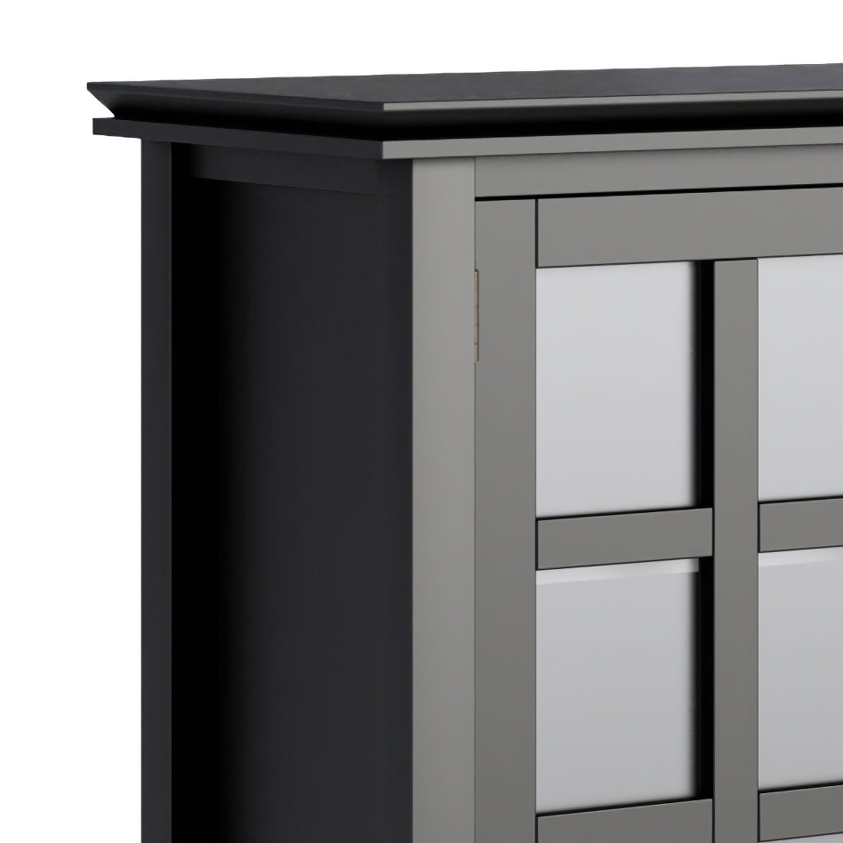 Artisan 38 Inch Wide Solid Wood Medium Storage Cabinet