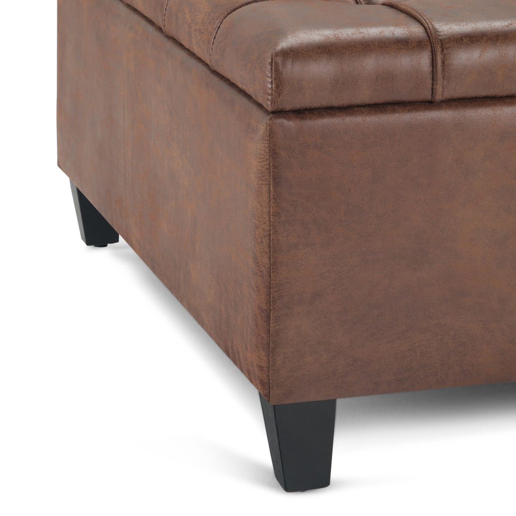 Harrison 36 Inch Wide Coffee Table Storage Ottoman