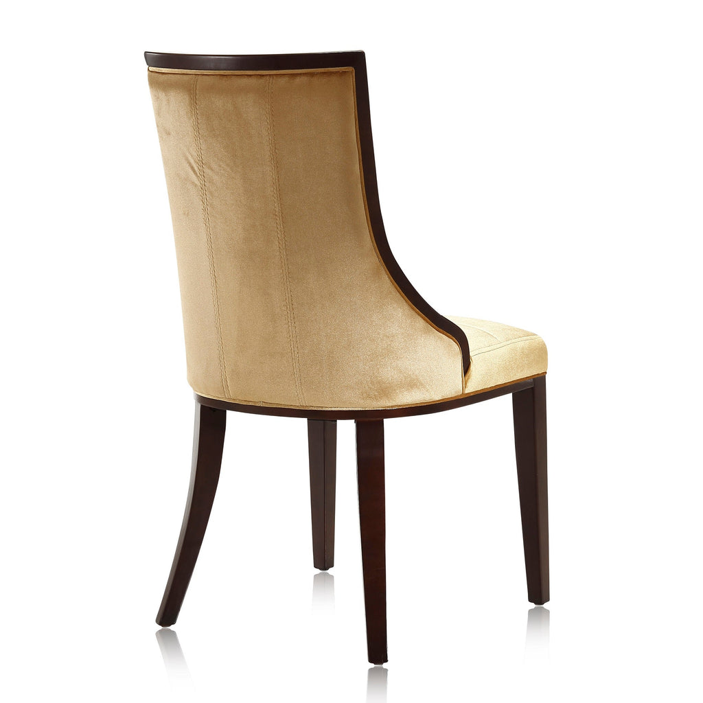 Fifth Avenue Wood Upholstered Dining Chair in Antique