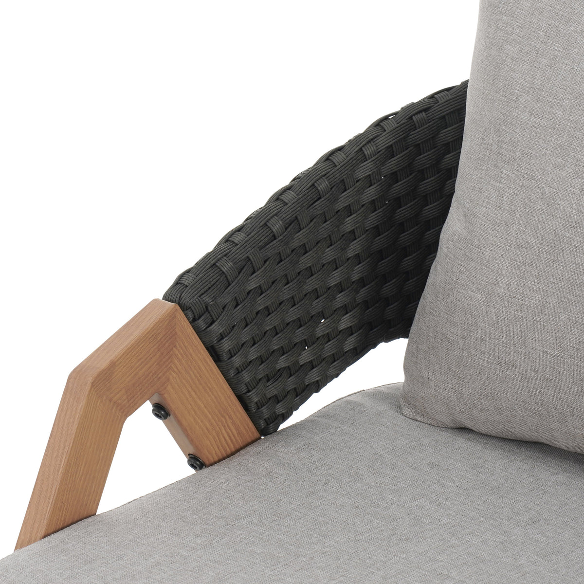 4-Person Patio Conversation Set with Cushions