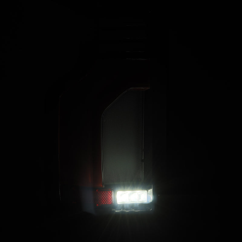 AlphaRex 19-24 Chevy Silverado 1500 / 20-24 2500HD/3500HD LUXX-Series LED Tail Lights Red 620068 *Discontinued