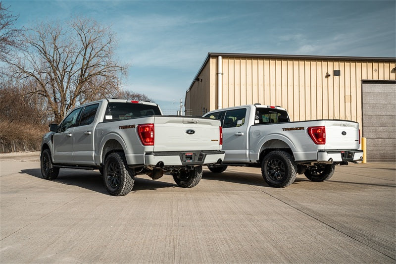 CORSA Performance Corsa 2021-2023 Ford F-150 SuperCrew/5.5ft Bed 3.5L V6 Sport Cat-Back Dual Rear Exit-Polished 21185