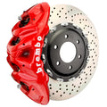 Brembo 25+ BMW X3 M50 xDrive (G45) Front GT BBK 8 Piston Cast 412x38 2pc Rotor Drilled - Red 1Q1.9638A2