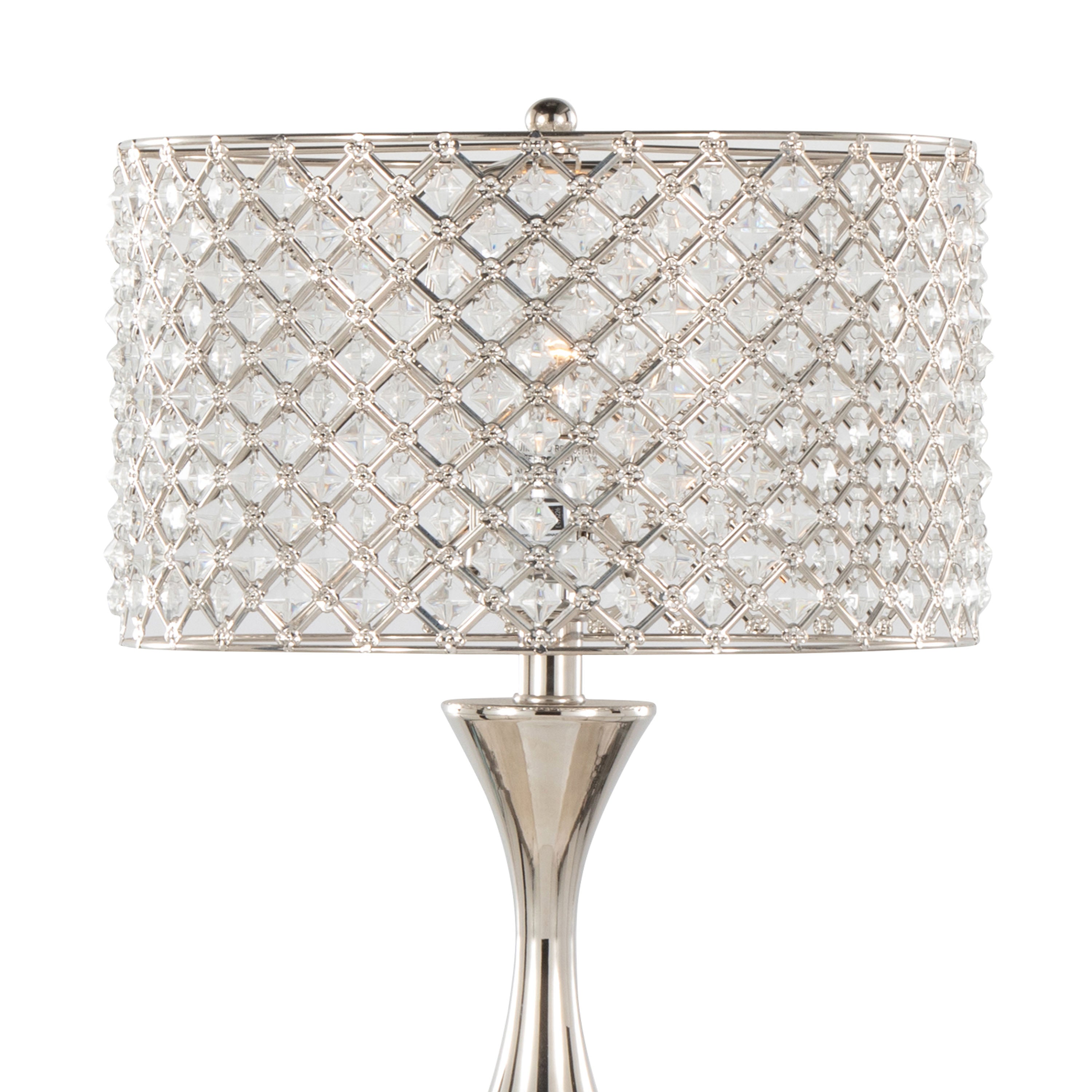 Topaz 27" Contemporary Metal Table Lamp