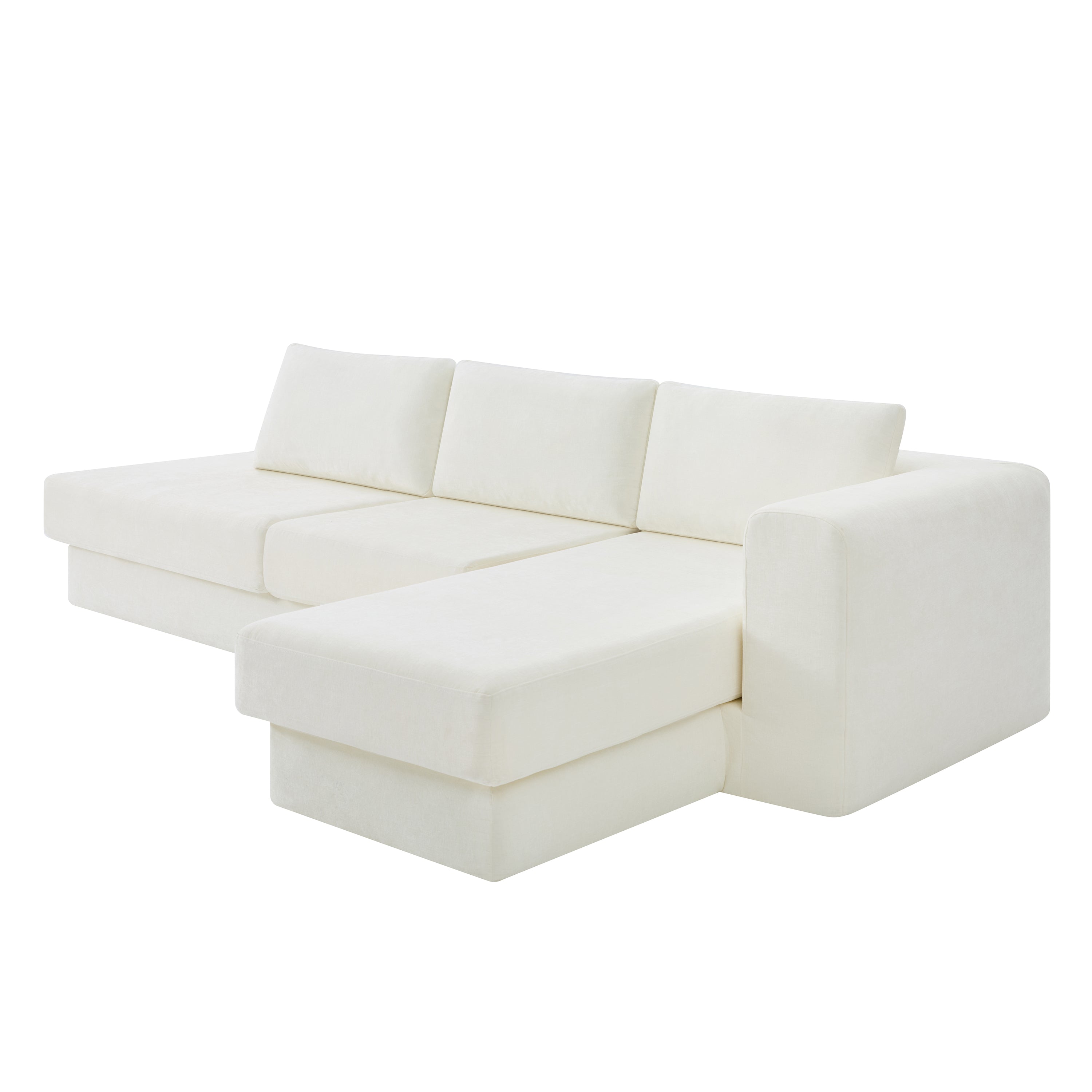 L-Shaped Modular Sofa 113" Modular Sectional