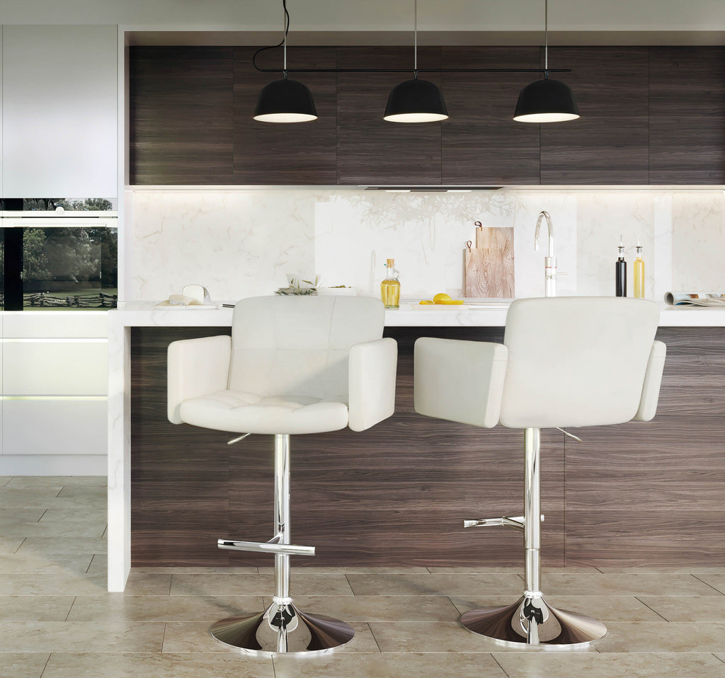 Stout Contemporary Adjustable Barstool with Swivel