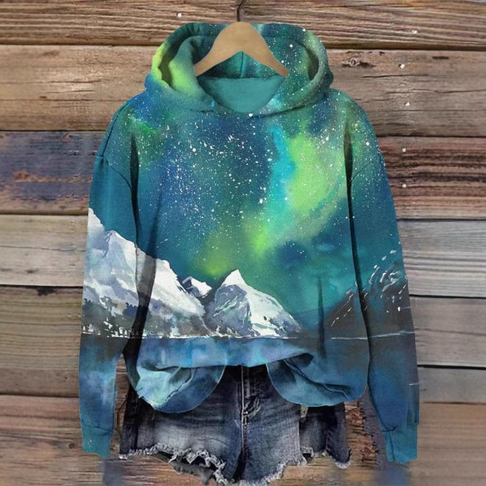 Digital 3D Crew-neck Hooded Sweatshirt Streetwear Fashion Japanese Hoodie