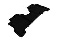 3D MAXpider 2007-2012 Hyundai Santa Fe Kagu 2nd Row Floormats - Black L1HY04021509