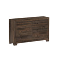 Brown 6-Drawer Dresser