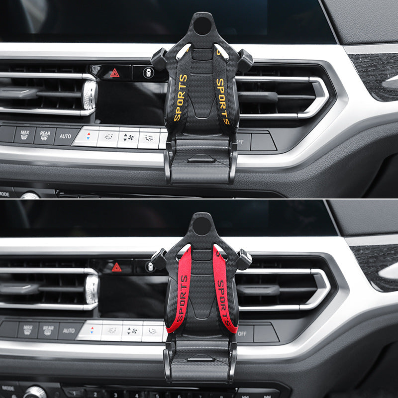 New Car Mobile Phone Holder Air Outlet Gravity Car Navigation Mobile Phone Holder Multifunctional Car Holder Wholesale