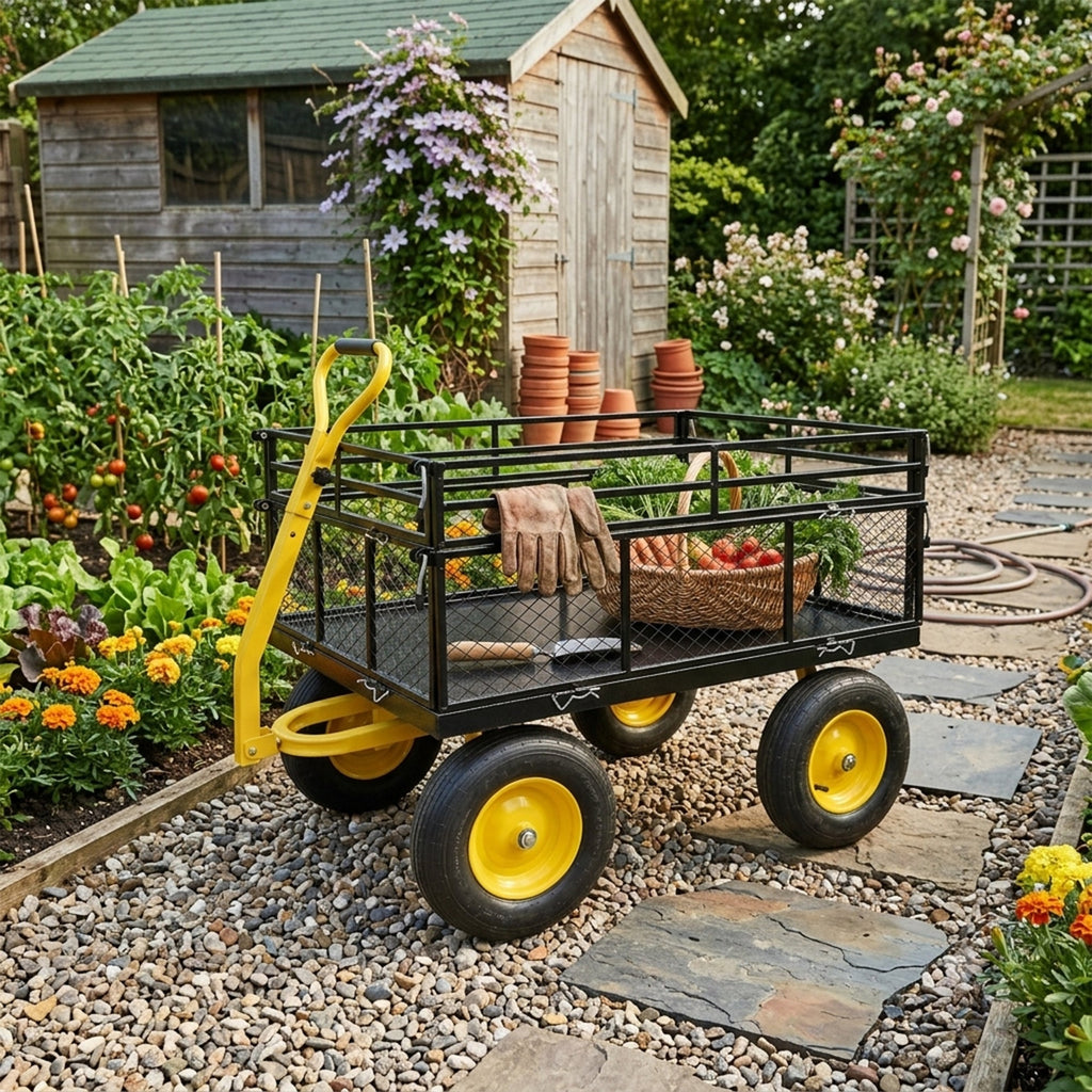 Steel Garden Cart