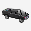 KP-828 Best-Selling Bluetooth Speaker Cyber Style Car Model With Dynamic Color Screen Wireless Subwoofer And Ambient Lighting Factory Direct Stock