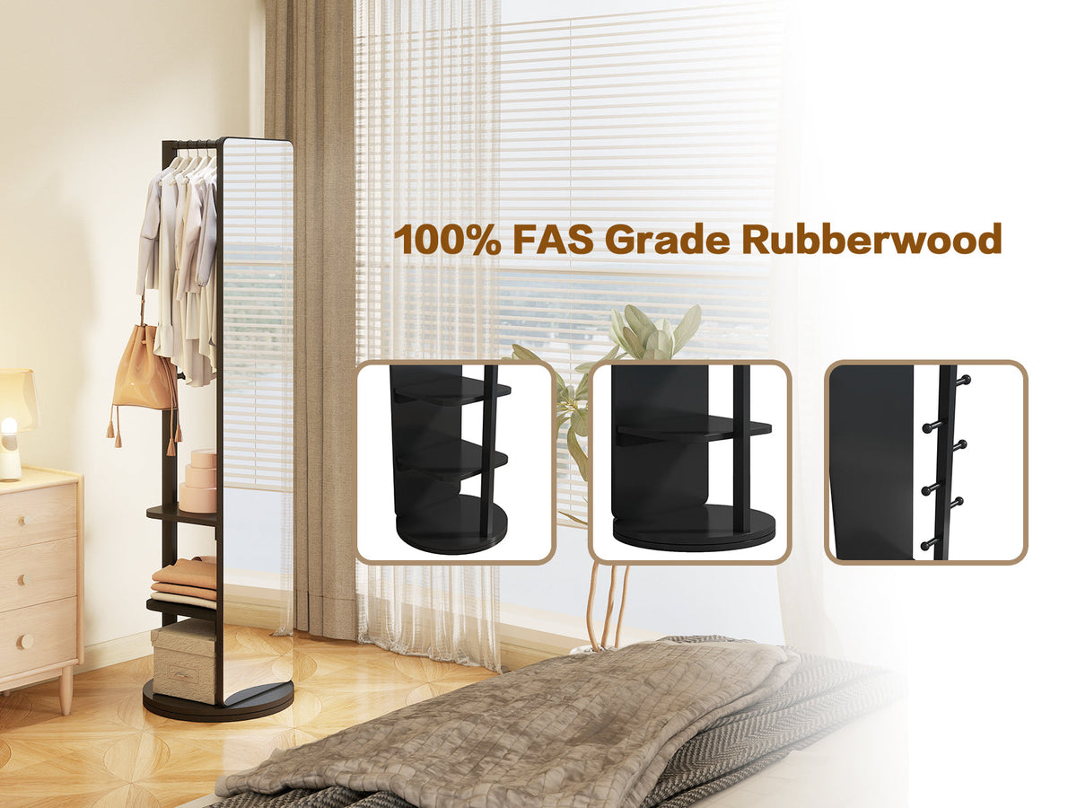 360° Rotating Multifunctional Full Length Mirror