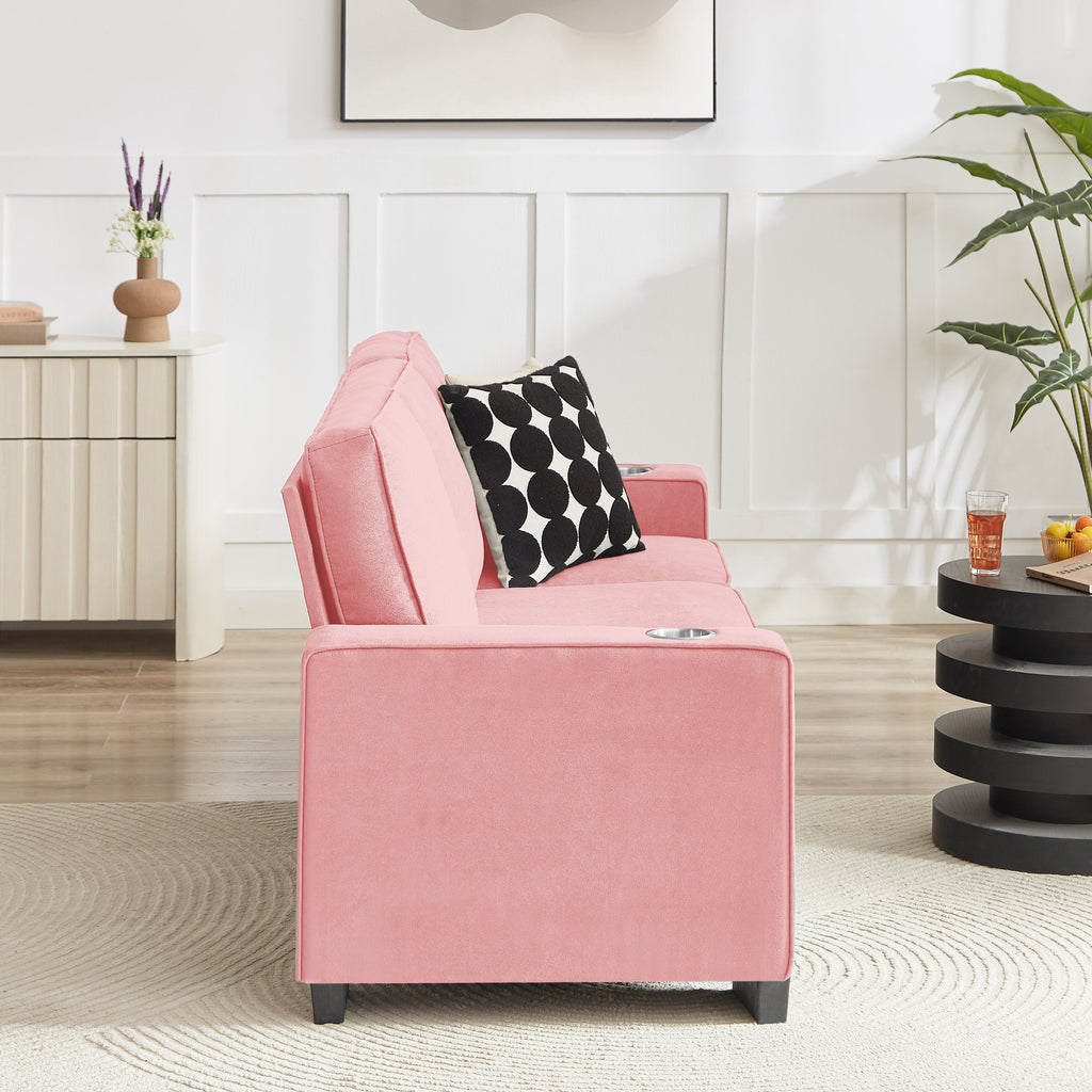 Modern Snowfleece 3-Seater Sofa