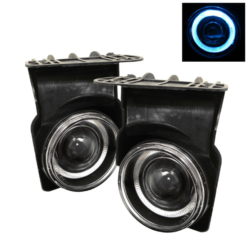 Spyder GMC Sierra 1500 03-06/Sierra 1500HD 03-06 Halo Projector Fog Lights w/swch Clear FL-P-GS03-HL 5021434