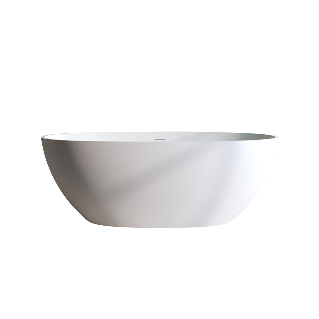 66.9″ Solid Surface Matte Soaking Tub