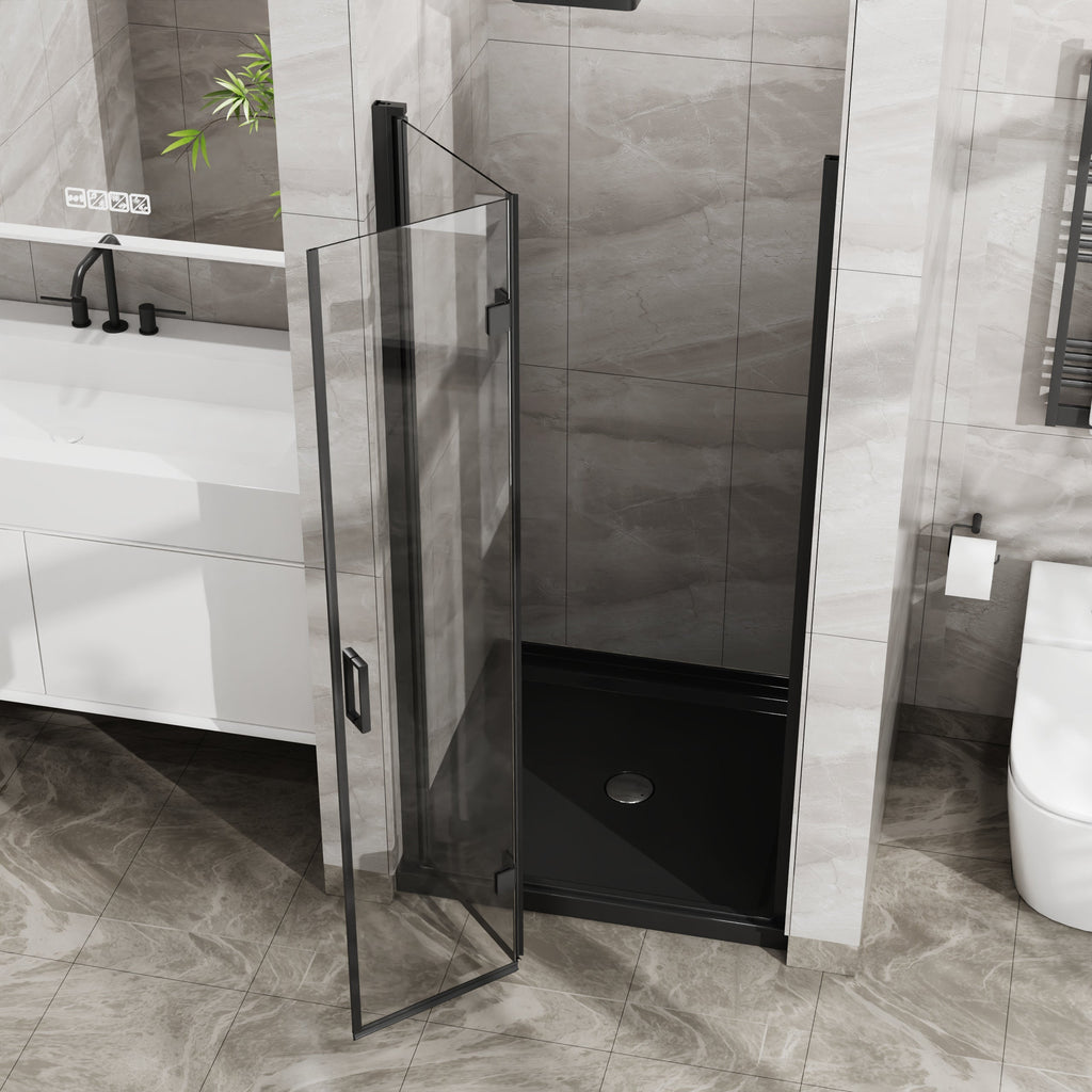 Goodyo 36"x 72" Frameless Glass Shower Door Bifold