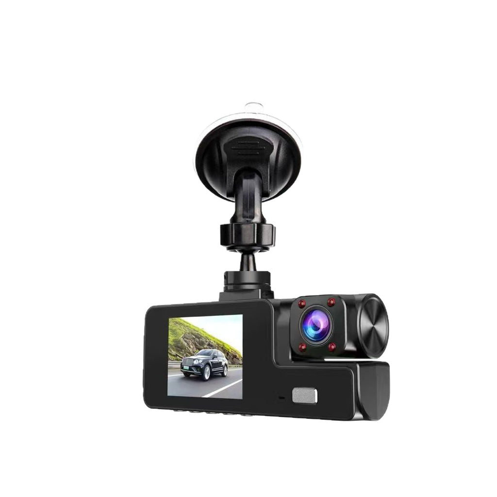 2-inch 3-lens Dashcam HD Night Vision 1080P
