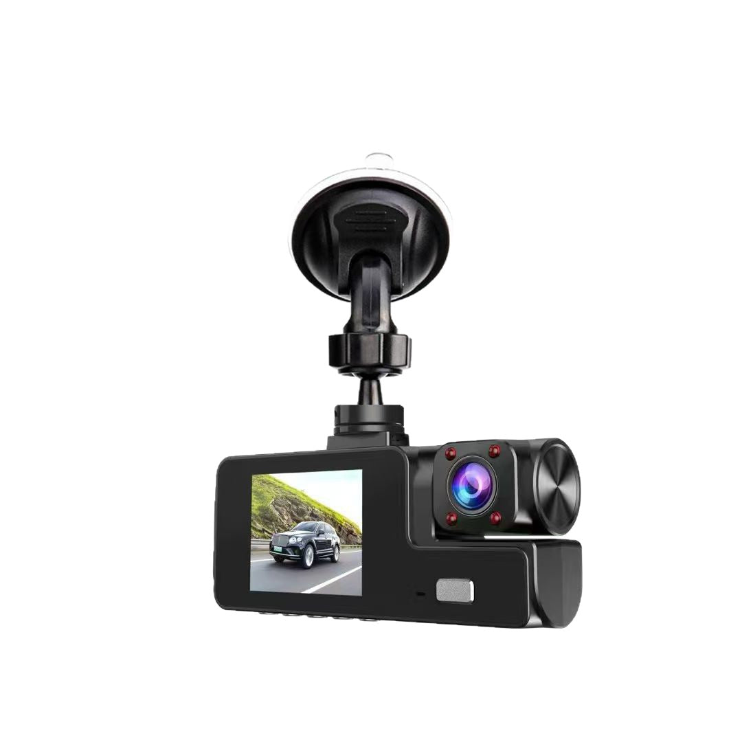2-inch 3-lens Dashcam HD Night Vision 1080P