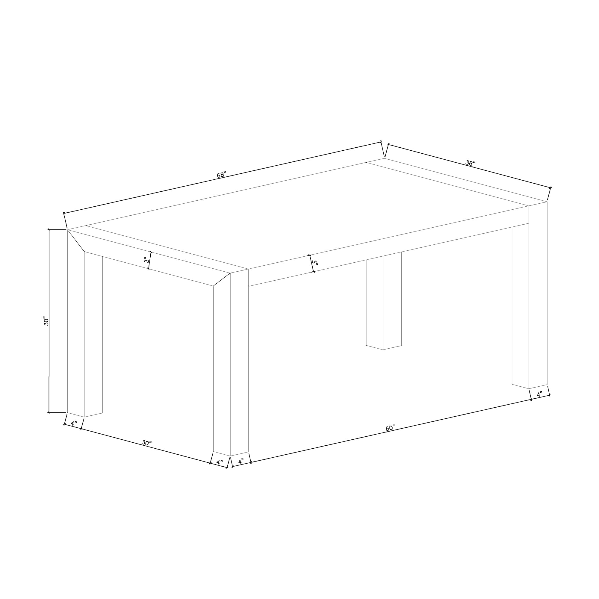 Dahiris Dining Table