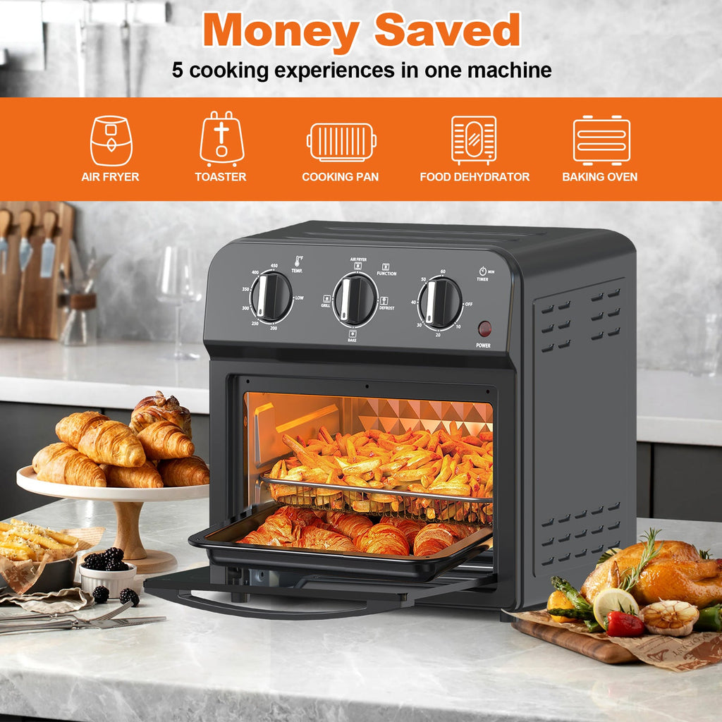 Family Size Air Fryer Toaster Oven Combo