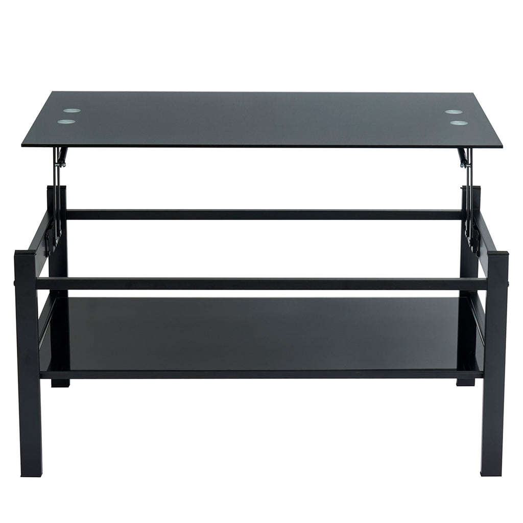 Glass Lift Top Coffee Table