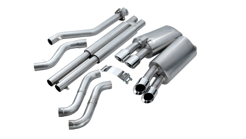 Corsa Performance Corsa 96-96 Chevrolet Corvette C4 5.7L V8 LT4 Polished Sport Cat-Back