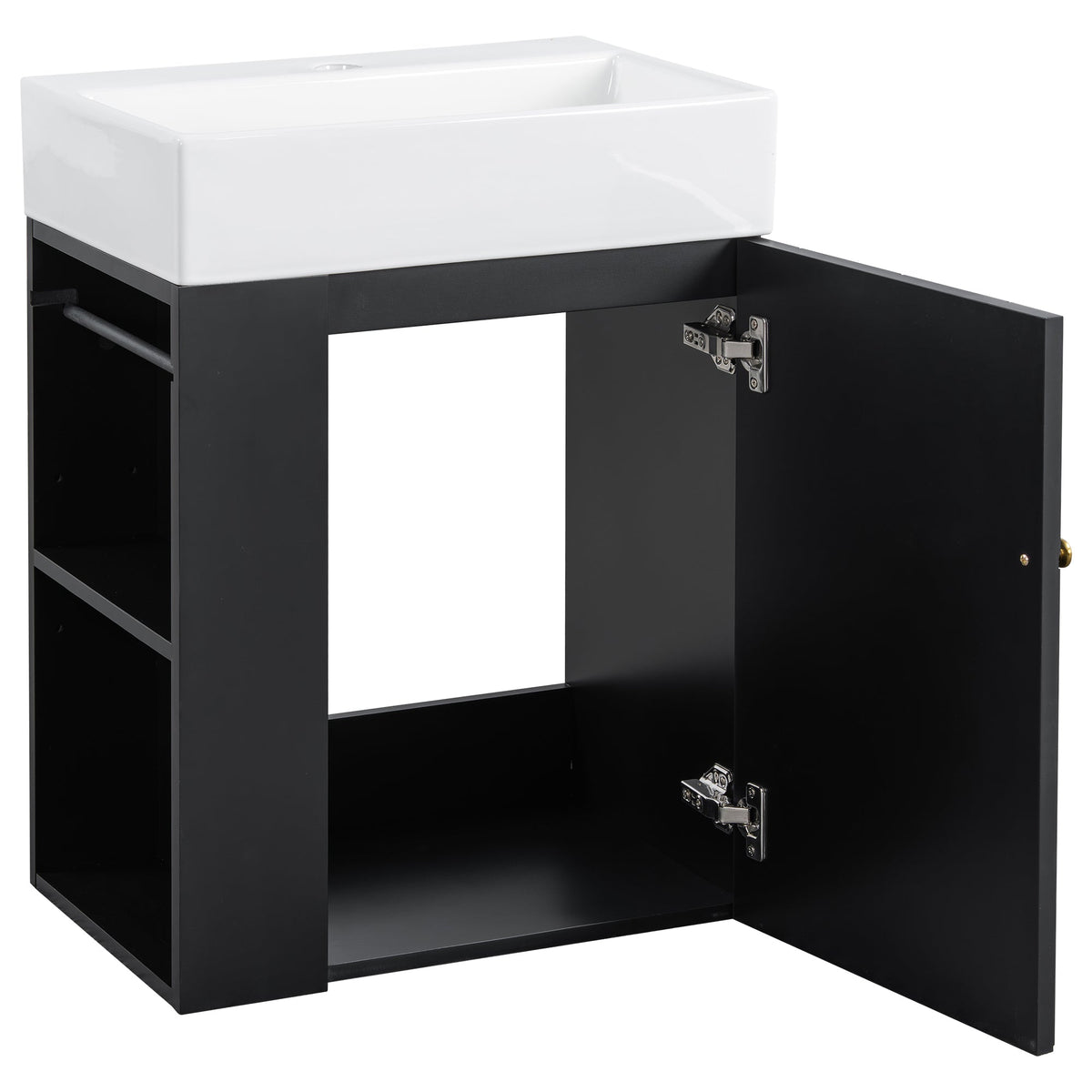 20 Inch Bathroom Vanity With Ceramic Sink