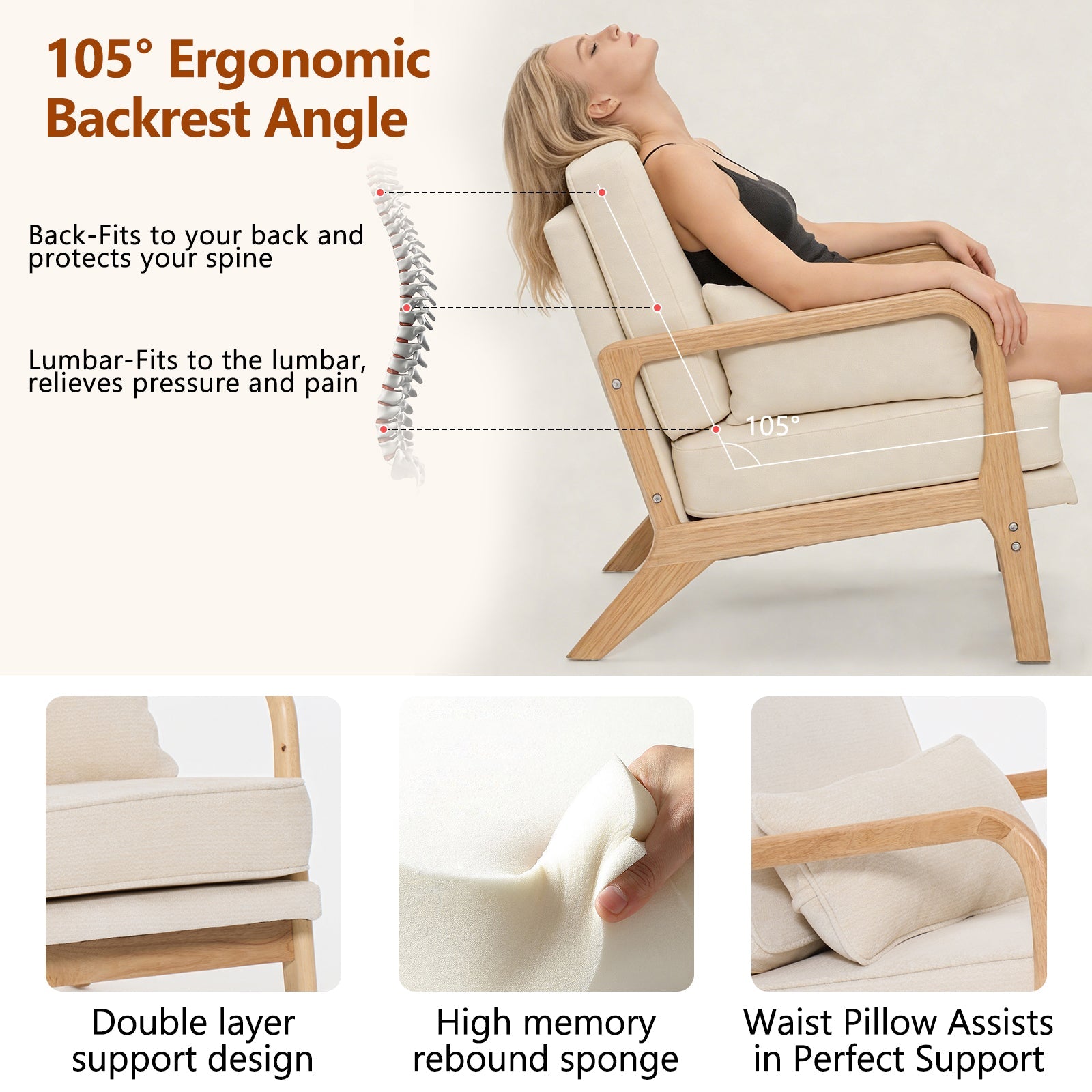 Mid-Century Modern Lounge Chair