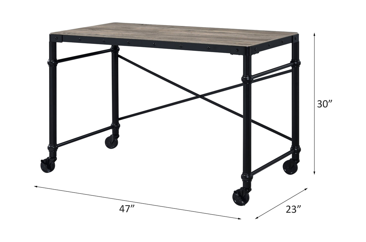 Oklarth Rustic Writing Desk