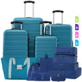 Hardshell Luggage Sets 4 pcs + Bag Spinner Suitcase with TSA Lock