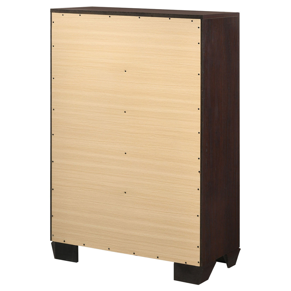 Hadfield Dark Cocoa 5-Drawer Chest