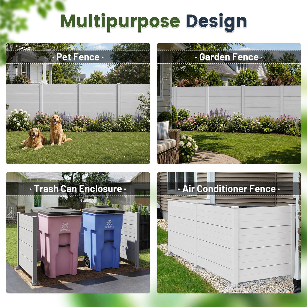 50" W x 49" H Outdoor Privacy Screen