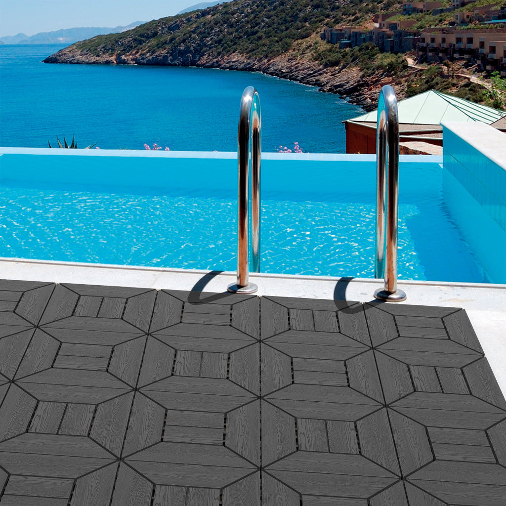 12 Inch Interlocking Deck Tiles