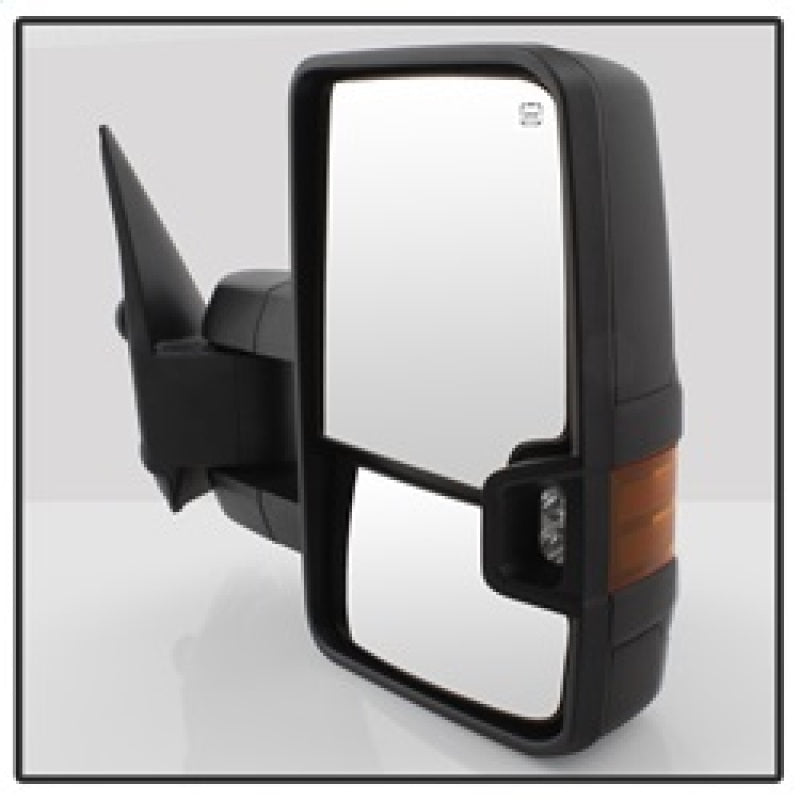 SPYDER xTune Chevy Silverado 99-02 G2 Heated Amber LED Signal Telescoping Mirrors MIR-CS99S-G2-PWH-AM-SET 9936678