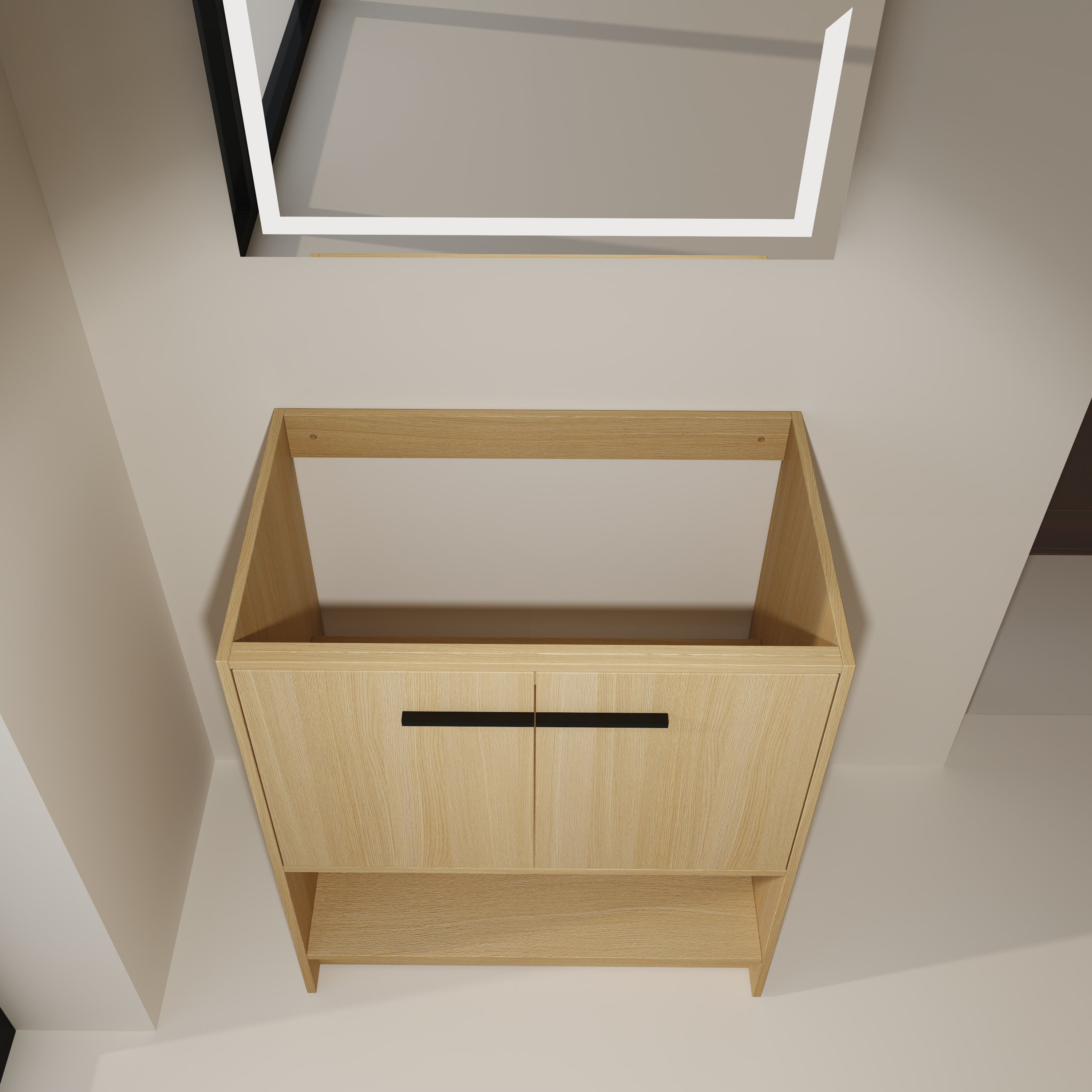 30" Bathroom Vanity with 2 Doors