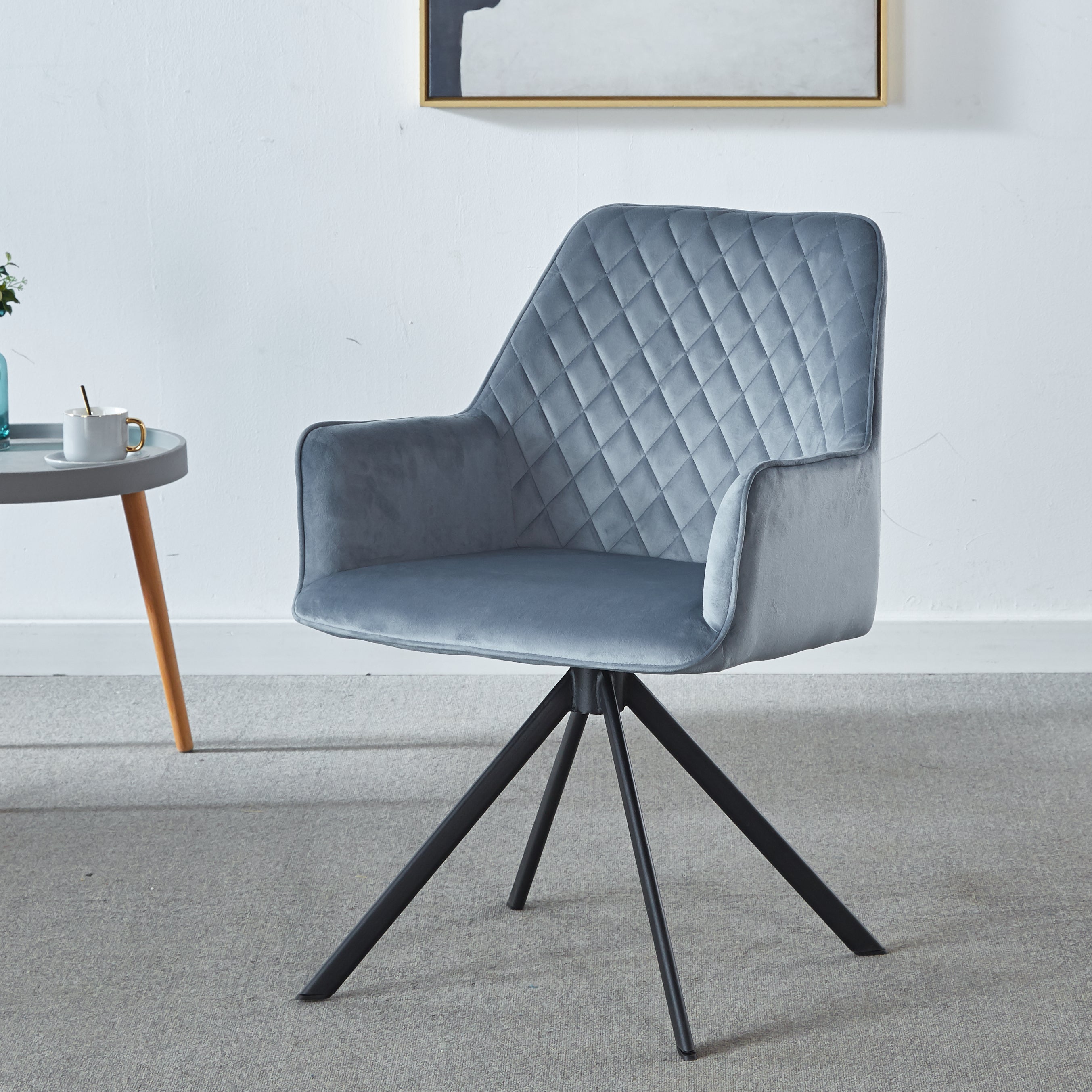 Modern Desk Chair No Wheel