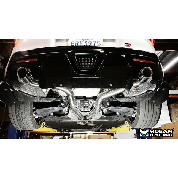 Megan Racing - Dual Exit CBS Exhaust System for Toyota Supra 2020+ (3.0) T-304 Stainless Steel