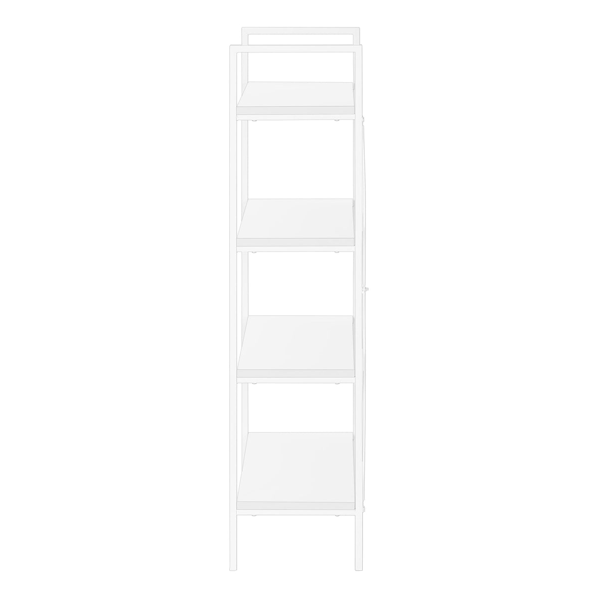 4 Tier Bookshelf Bookcase