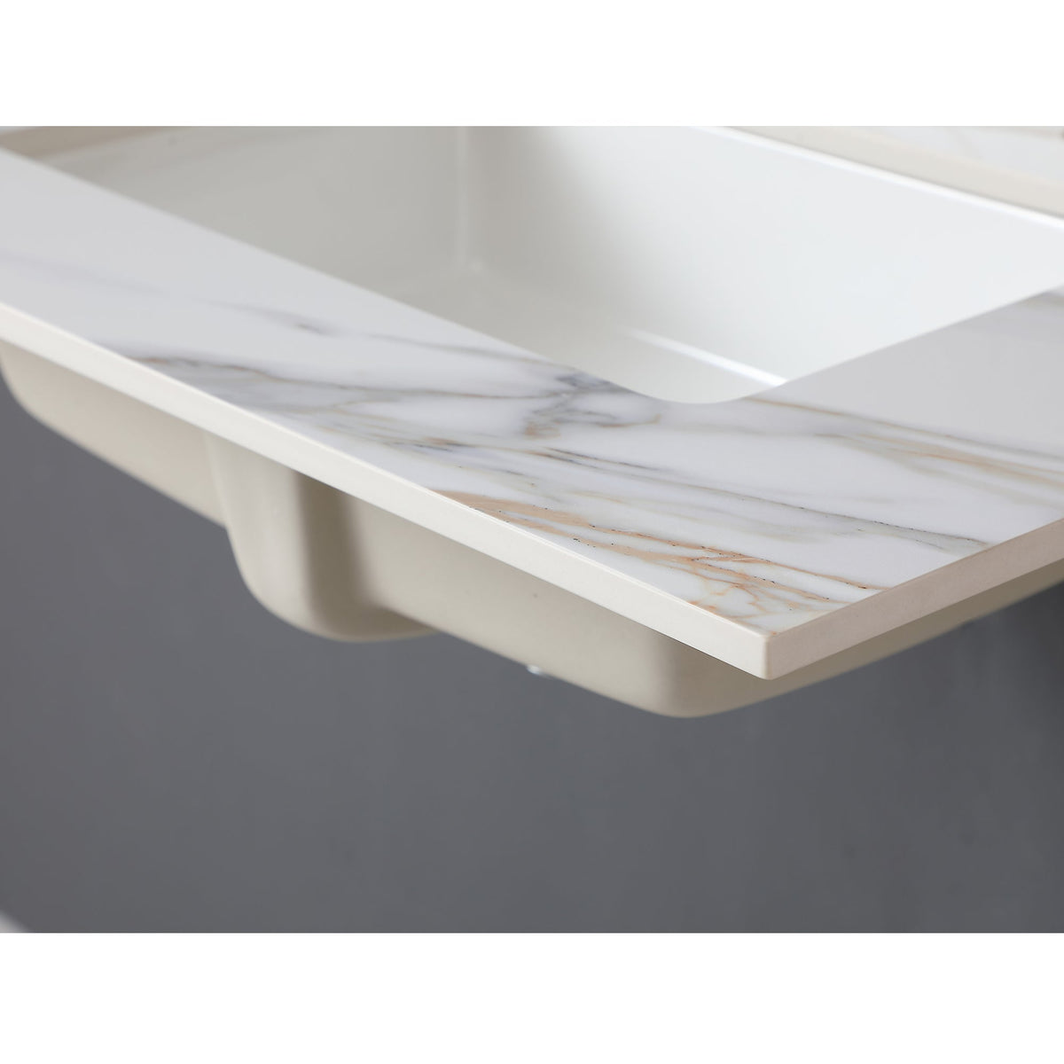 31 Inch Carrara Marble Vanity Top