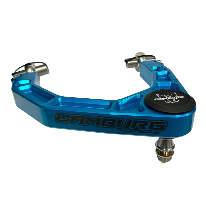Camburg Ford Raptor 17-23 KINETIK V2 Performance Billet Uniball Upper Arms (King Blue) CAM-110233-BLU