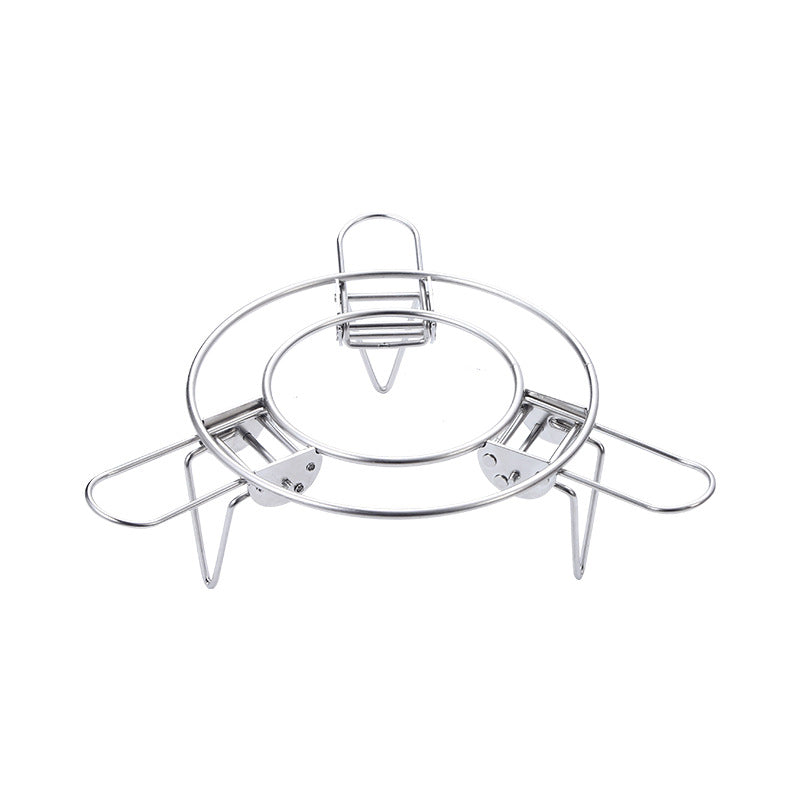 304 Stainless Steel Extendable Multifunctional Folding Steamer Rack